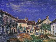 Alfred Sisley A Farmyard near Sablons oil